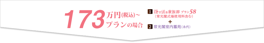 173万円プランの場合